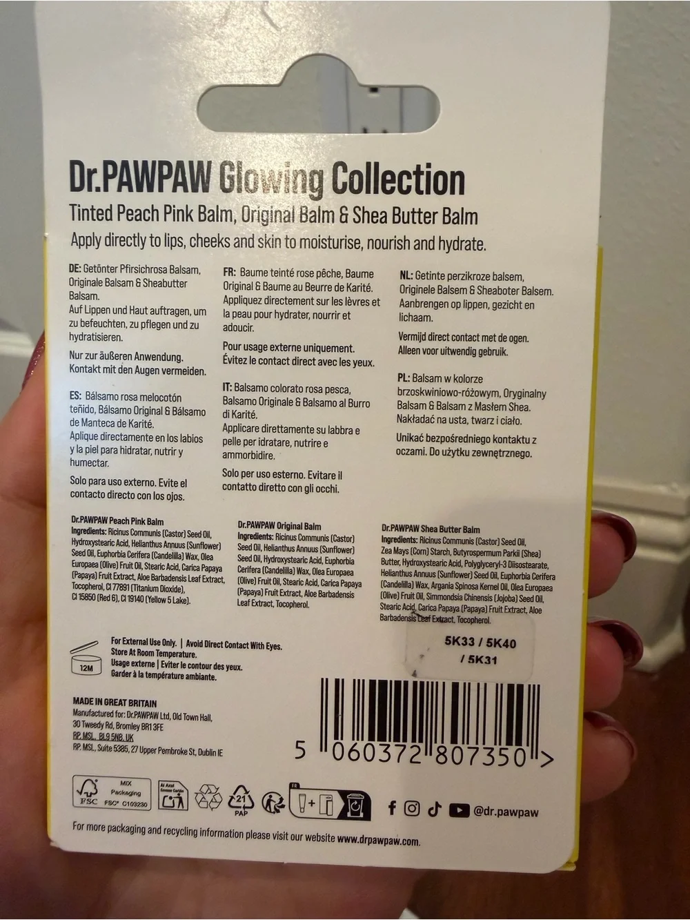FANGO Purify Pink Face Mask Trio, cetaphil, and paw paw